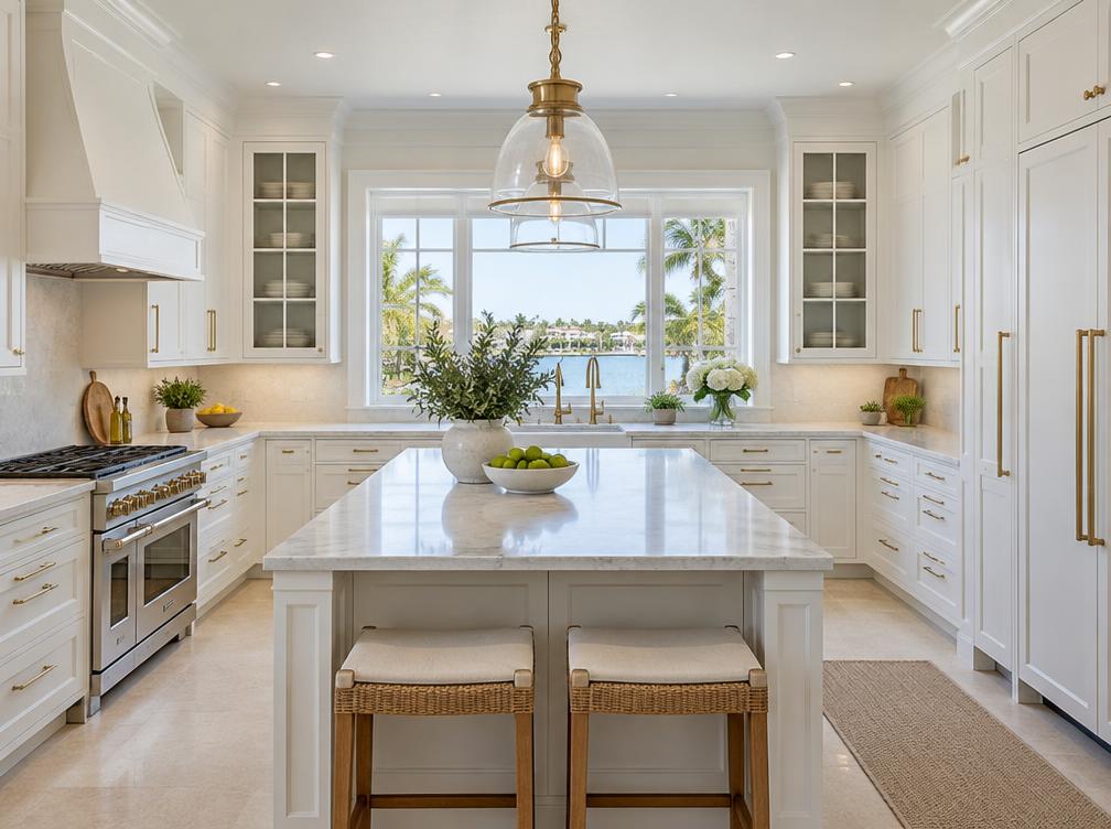 Kitchen refresh after cleaning illustration